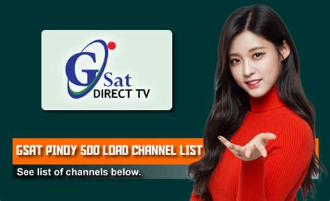 chanel 500|gsat 500 load channels list.